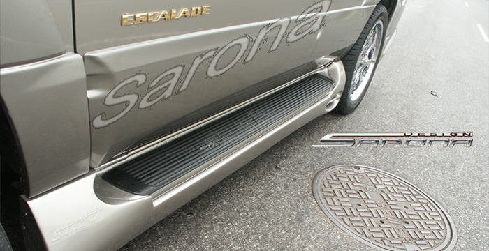 Custom Cadillac Escalade Side Skirts  SUV/SAV/Crossover (1999 - 2001) - $450.00 (Part #CD-006-SS)